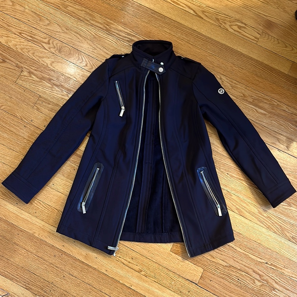 Michael Kors fleece lined waterproof coat xs